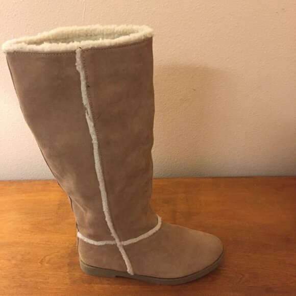 Ladies Sox Tab Suede Boots Size 8 - Picture 3 of 4